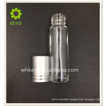 5ml 8ml best selling clear colored empty perfume cosmetic glass roll on bottle